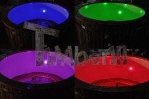 LED hot tub