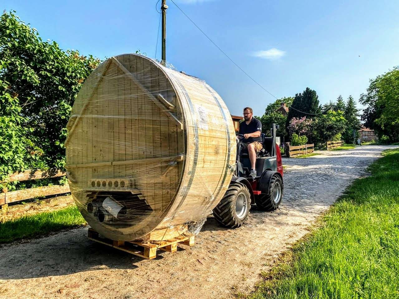 Carrello Elevatore Di Scarico Della Vasca Idromassaggio