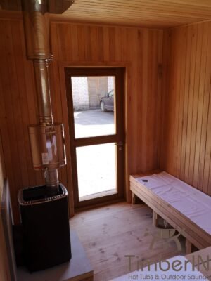 Sauna Moderna Esterno Da Giardino Mini (14)