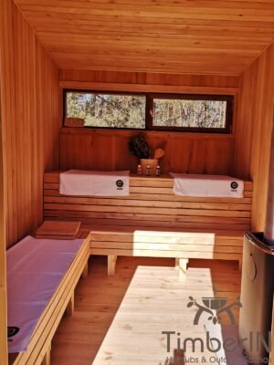 Sauna Moderna Esterno Da Giardino Mini (2)