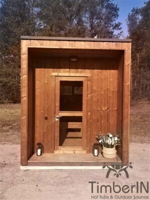 Sauna Moderna Esterno Da Giardino Mini (24)