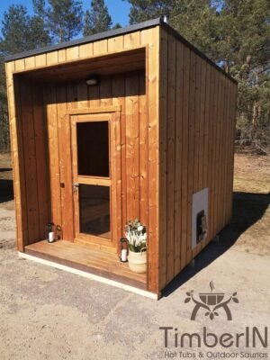 Sauna Moderna Esterno Da Giardino Mini (32)