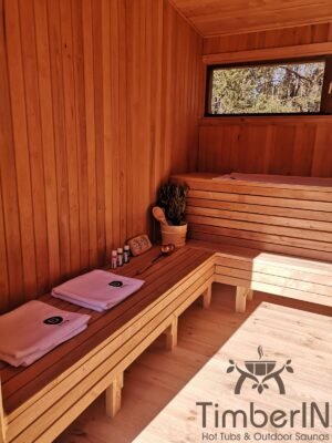 Sauna Moderna Esterno Da Giardino Mini (35)