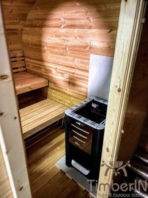 Sauna Da Esterno Ovale In Legno Hobbit (3)