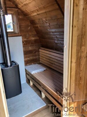 Sauna Da Esterno Per Giardino Stufa A Legna Iglu (4)