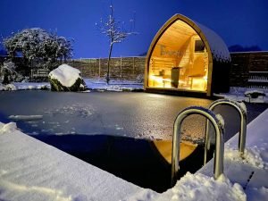 Sauna Da Esterno Per Giardino Stufa A Legna Iglu (5)