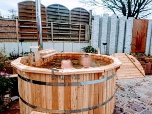 Vasca Idromassaggio Per Esterno Riscaldata Legno