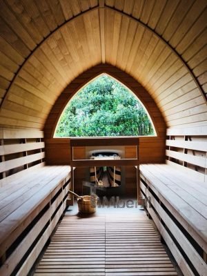 Sauna All'aperto Per Giardino Igloo (3)