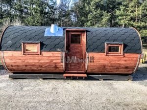 Sauna Rotonda Esterna A Botte (1)