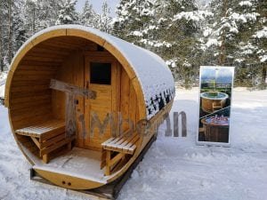 Disegno Sauna Canna Tonda Con Riscaldatore Elettrico Harvia (3)