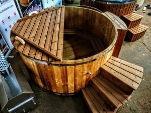 Hot Tub In Termolegno Con Sistema Di Massaggio A Bolla D'aria E Luce A LED (6)