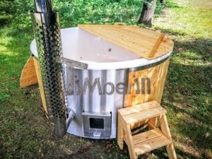 Idromassaggio SPA Da Esterno Con Stufa Integrato Wellness Deluxe 30