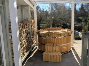 Vasca Idromassaggio Per Esterno Riscaldata Legno (1)