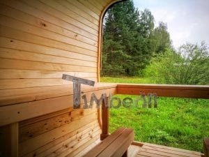 Giardino Esterno Sauna Rettangolare TimberIN 35