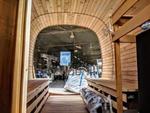 Giardino Esterno Sauna Rettangolare (15)