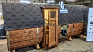 Giardino Esterno Sauna Rettangolare (2)