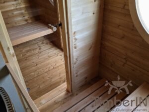 Sauna Da Esterno Ovale In Legno Hobbit (40)