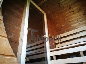 Sauna A Botte All'aperto Con Caminetto E Forno A Legna (16)