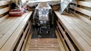 Sauna A Botte All'aperto Con Caminetto E Forno A Legna (17)