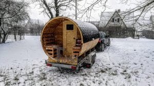 Sauna A Botte All'aperto Con Caminetto E Forno A Legna (6)