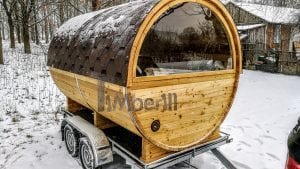 Sauna A Botte All'aperto Con Caminetto E Forno A Legna (7)
