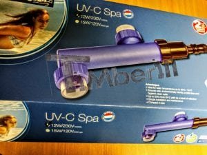 Filtro UV-C per il trattamento dell'acqua senza sostanze chimiche per vasche idromassaggio
