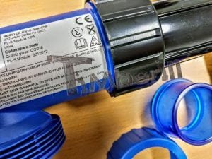 Filtro UV-C per il trattamento dell'acqua senza sostanze chimiche per vasche idromassaggio
