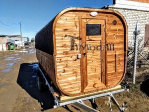 Sauna Esterna Rettangolare Su Ruote Mobile Rimorchio (17)