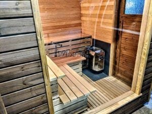 Moderna Sauna Da Esterno Per Giardino (10)