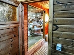 Moderna Sauna Da Esterno Per Giardino (14)