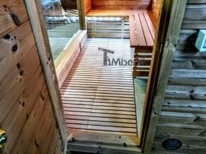 Moderna Sauna Da Esterno Per Giardino (15)