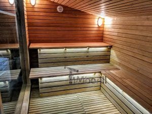 Moderna Sauna Da Esterno Per Giardino (19)