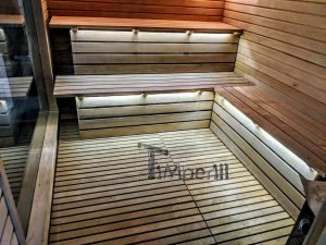 Moderna Sauna Da Esterno Per Giardino (20)