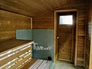 Moderna Sauna Da Esterno Per Giardino (22)