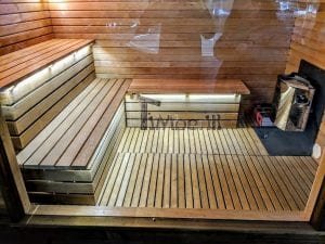 Moderna Sauna Da Esterno Per Giardino (28)