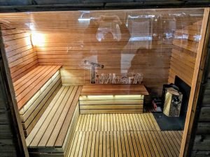 Moderna Sauna Da Esterno Per Giardino (29)