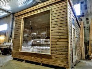 Moderna Sauna Da Esterno Per Giardino (29)