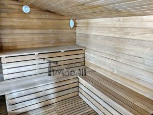 Moderna Sauna Da Esterno Per Giardino (46)