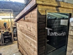 Moderna Sauna Da Esterno Per Giardino (7)