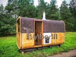 Sauna Da Esterno A Legna