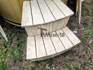 Terrazza Sunken Vasca Idromassaggio Classica Con Bruciatore A Legna Interno (12)
