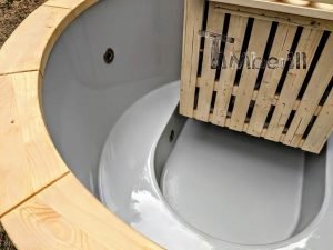 Terrazza Sunken Vasca Idromassaggio Classica Con Bruciatore A Legna Interno (15)