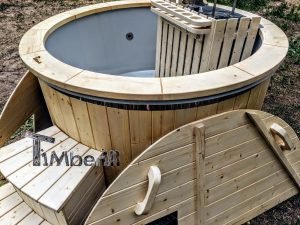 Terrazza Sunken Vasca Idromassaggio Classica Con Bruciatore A Legna Interno (18)