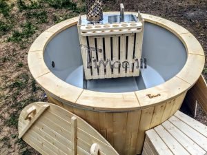 Terrazza Sunken Vasca Idromassaggio Classica Con Bruciatore A Legna Interno (28)