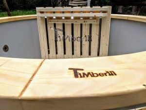 Terrazza Sunken Vasca Idromassaggio Classica Con Bruciatore A Legna Interno (7)