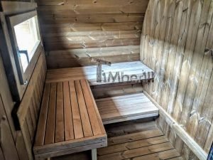 Giardino Esterno Sauna Ovale (11)