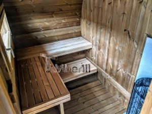 Giardino Esterno Sauna Ovale (23)