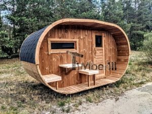 Giardino Esterno Sauna Ovale (40)