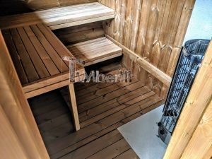 Giardino Esterno Sauna Ovale (55)