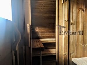 Giardino Esterno Sauna Ovale (7)